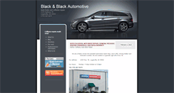 Desktop Screenshot of blackandblackcollision.com